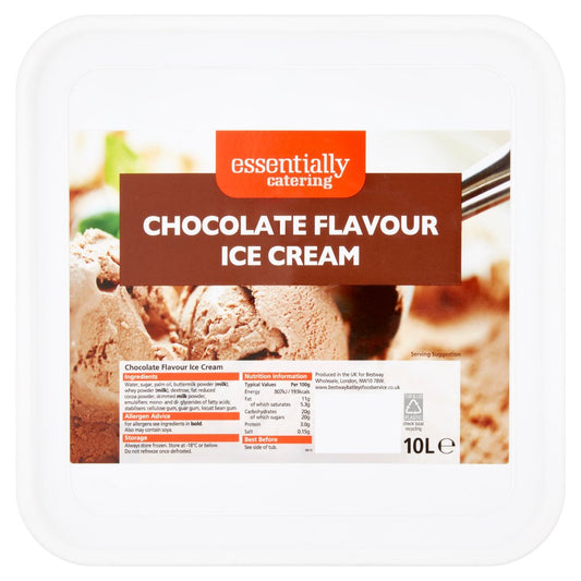 Essentially Catering Chocolate Flavour Ice Cream 10L