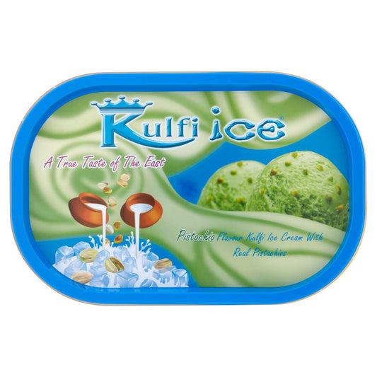 Kulfi Ice Pistachio Flavour Kulfi Ice Cream with Real Pistachios 1 Litre