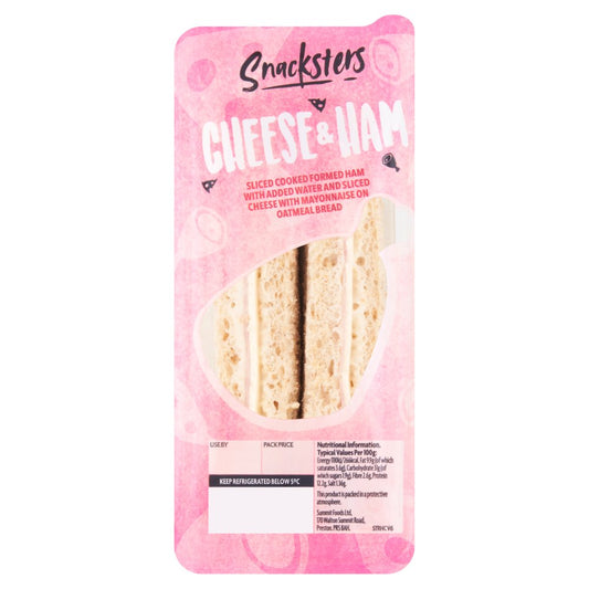 Snacksters Cheese & Ham   147g × 1