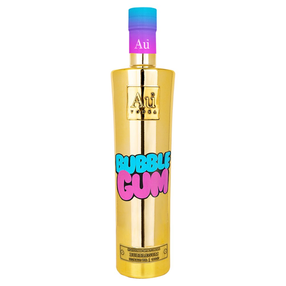 Au Vodka Bubble Gum Flavoured Spirit Drink 70cl   70Cl × 1