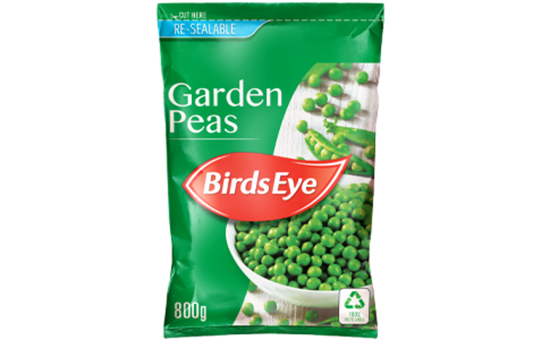 Birds Eye Garden Peas 8x800g