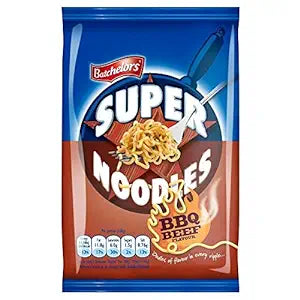Batchelors Super Noodles Bbq Beef   8x90g