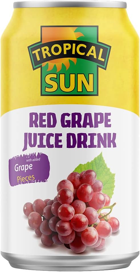 Tropical Sun Grape Juice With Pulp  12x330ml