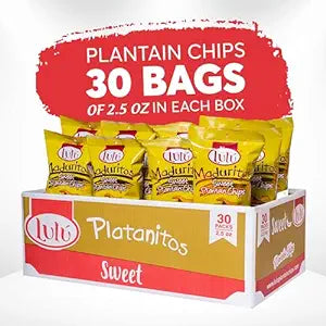 Ts Plantain Chips Sweet Packets  12x70g