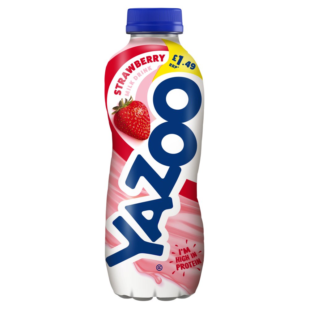 Yazoo Strawberry Milk Drink 400ml RRP £1.49   400ml × 10 × 1