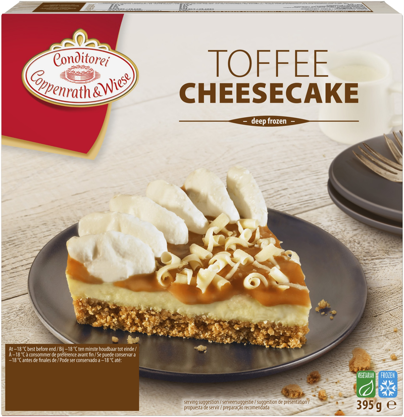 Coppenrath Standard Toffee Cheesecake 6x395g