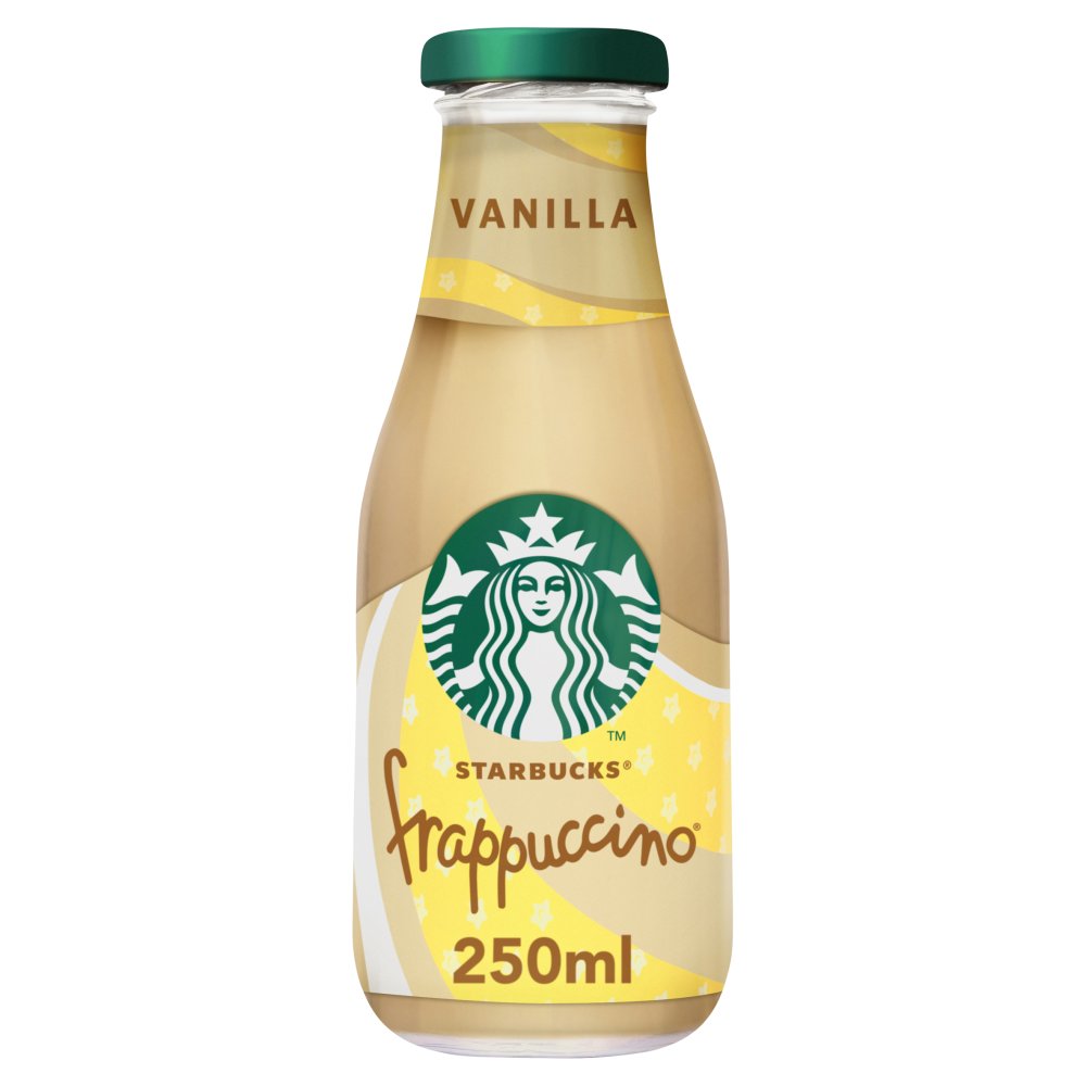 Starbucks Frappuccino Vanilla Flavour 250ml   250ml × 8 × 1