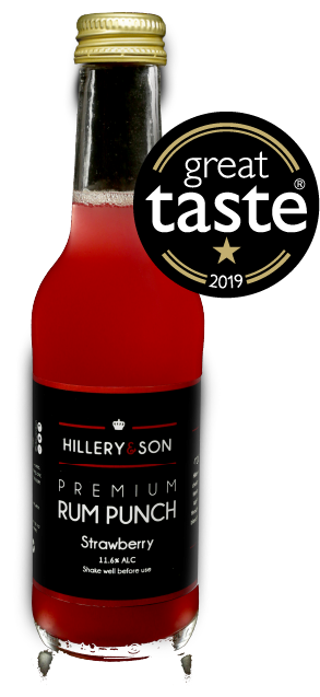 Hillery & Son Rum Punch Strawberry 250ml Case of 16