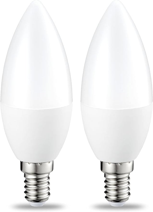 w Candle Led Ses Warm White Bulb  8x40W