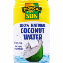 Tropical Sun % Natural Coconut Water  12x330ml