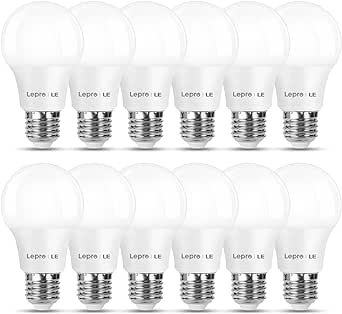 w Led Es Warm White Bulb  8x60W