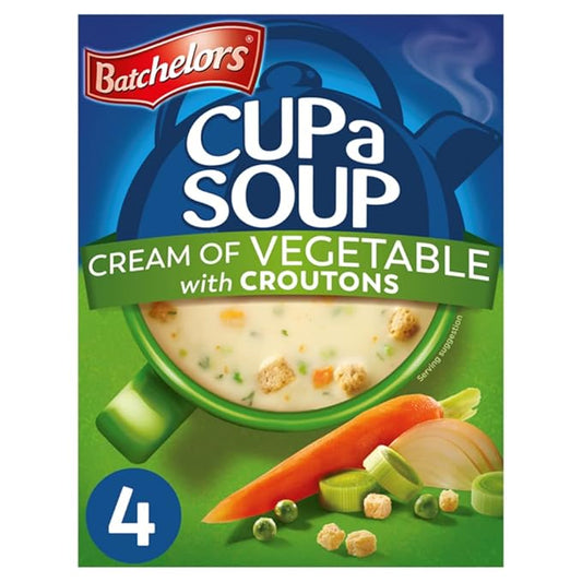 Batchelors Cup A Soup Cream Of Vegetable   9x122g