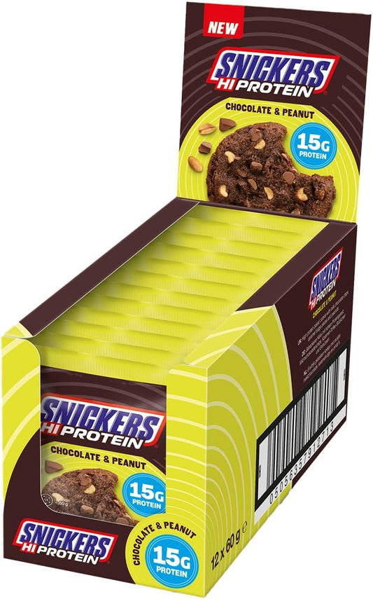 Snickers Double Choc&peanut Protein Cookie  12x60g(4)