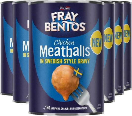 Fray Bentos Meatballs In Swedish Gravy  6x380g