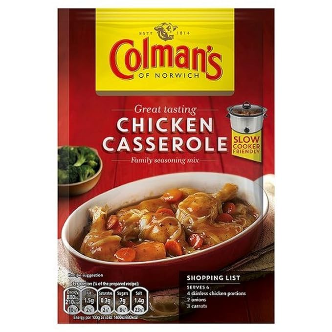 Colmans Chicken Casserole   10x25g