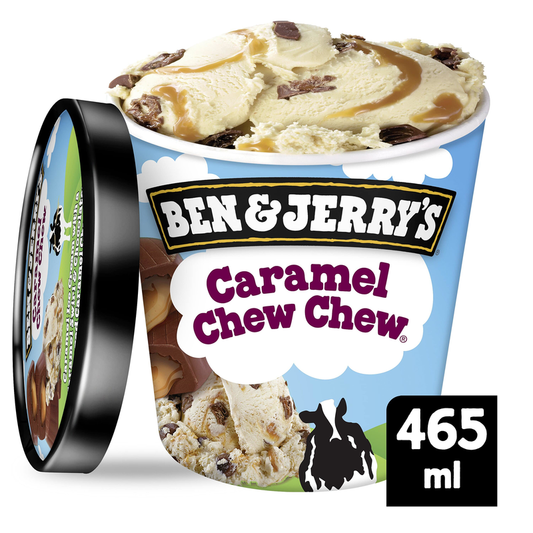 Ben & Jerrys Caramel Chew Chew 8x465ml