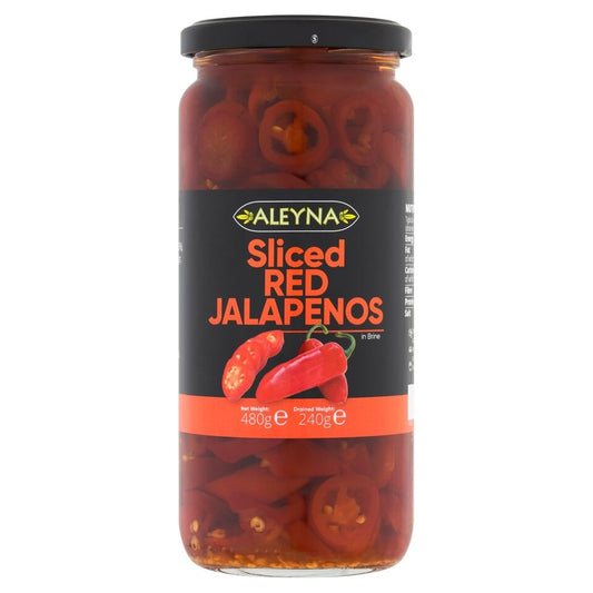 Aleyna Sliced Red Jalapeno   6x480g