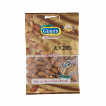 Ginni  Raw Almonds Box  10x50g