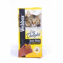 Webbox Cat Sticks Chicken & Liver  12x6's