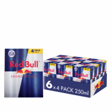 Red Bull Reg  Pack   6x250ml