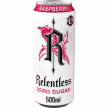 Relentless Raspberry Zero Sugar   12x500ml