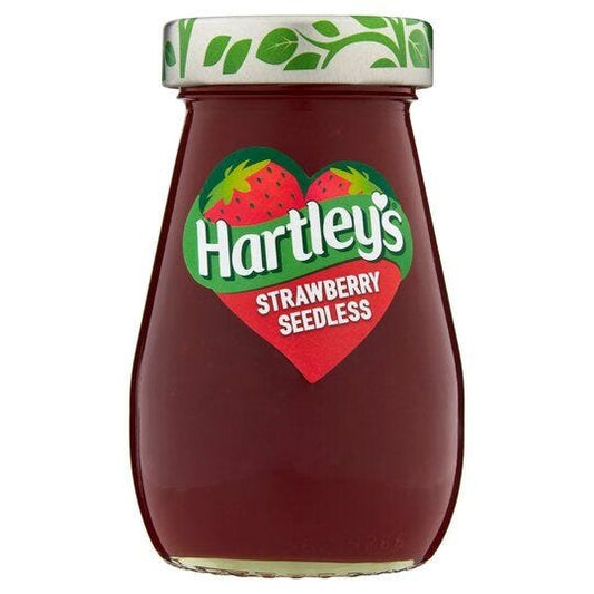 Hartleys Seedless Strawberry Jam   6x300g