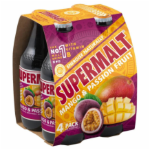 Supermalt Mango & Passionfruit Nrb  Pack  6x330ml