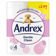 Andrex Gentle  Roll   6x4roll