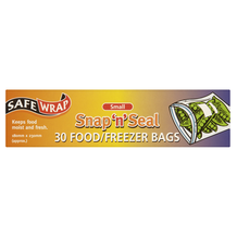 Snap & Seal Food Bags xcm  4x30's