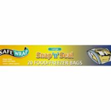 Snap & Seal Food Bags xcm  4x20's