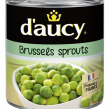 D'aucy Brussels Sprouts  6x400g