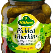 Kuhne Whole Gherkins  6x330g