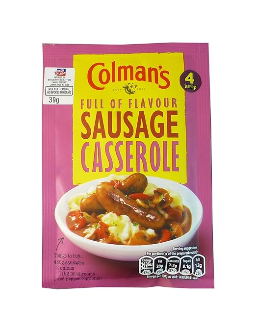 Colmans Sausage Casserole   10x25g