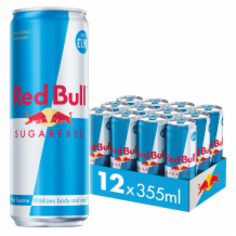 Red Bull Sugar Free Can   12x355ml