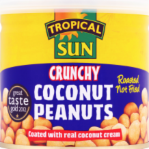 Tropical Sun Coconut Peanuts  12x165g