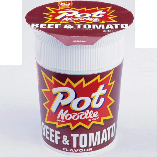 Pot Noodles Beef And Tomato   12x90g