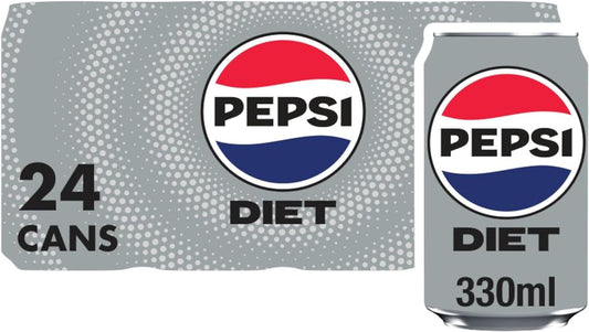 Pepsi Diet Cans   24x330mlE