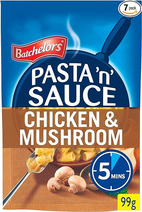 Batchelors Pasta N Sauce Chicken & Mushroom   7x99g