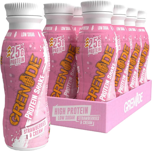 Grenade Killa Shake Strawberry & Cream  8x330ml