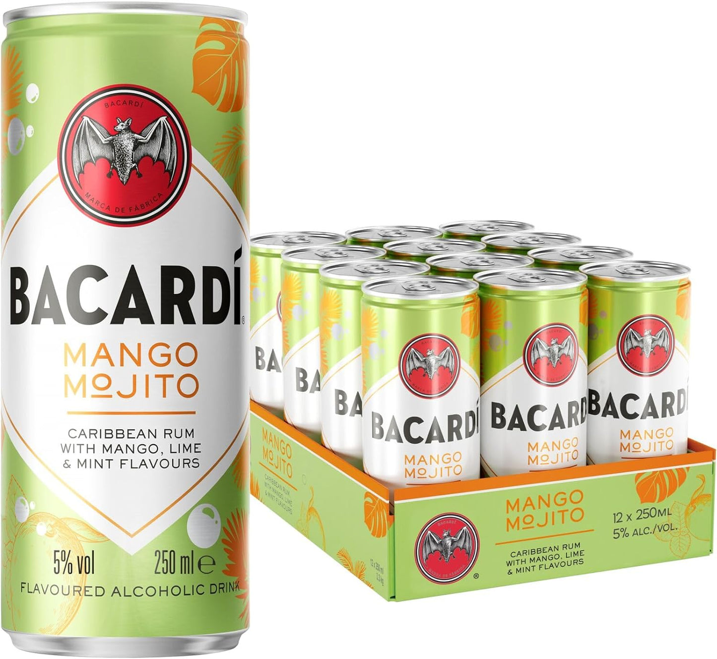 Bacardi Mango Mojito  12x250ml