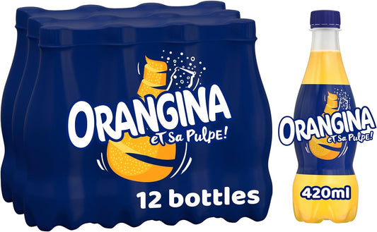 Orangina Sparkling Pet   12x420ml