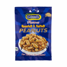 Ginni Roasted Salted Peanuts Box  10x90g