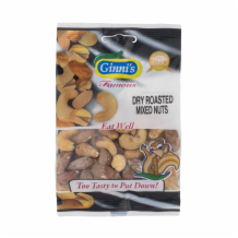 Ginni Dry Roast Mix Nuts Box  10x50g