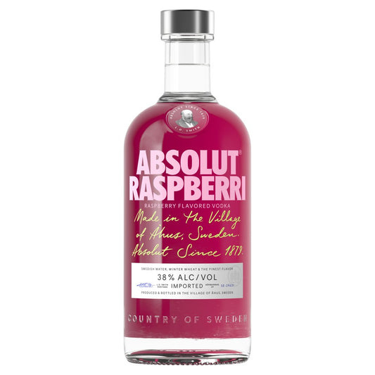 Absolut Raspberri Raspberry Flavoured Vodka 70cl   70Cl × 1