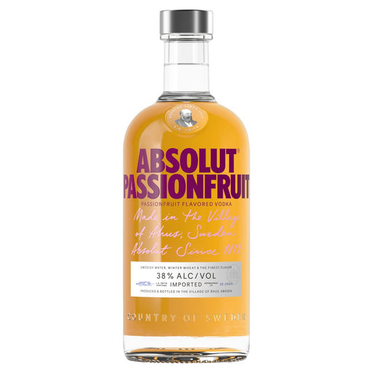 ABSOLUT Passionfruit Flavored Vodka 700ml   70Cl × 1