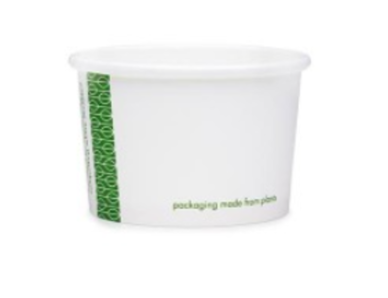 Vegware 1scp White Ice Cream Tub 1x1000