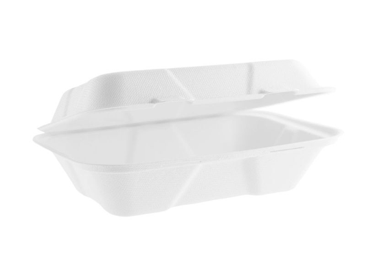 Vegware 9x6in Large Bagasse Clamshell 1x200