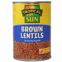 Tropical Sun Brown Lentil  12x400g