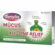 Benylin Mucus All In One  For   6x16's