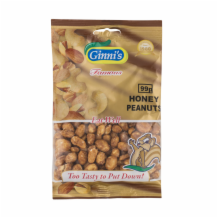 Ginni Honey Peanut Box  10x90g